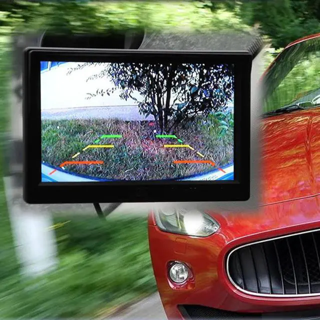 Alt view image 5 of 5 - 4.3/5/7Inch Car Monitor TFT LCD Color Display Monitor For Car Bus Truck Cctv Reverse Rear View Backup Camera