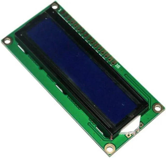 Alt view image 5 of 5 - 10Pcs 1602 16X2 Character LCD Display Module HD44780 Controller Blue Sn Backlight LCD1602 LCD Monitor