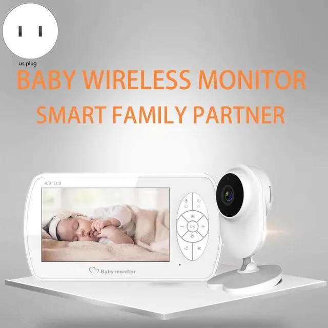 Alt view image 5 of 5 - Monitor Wireless Security Camera 4.3 Inch Sn Monitor with 1080P Camera for Infant Elderly