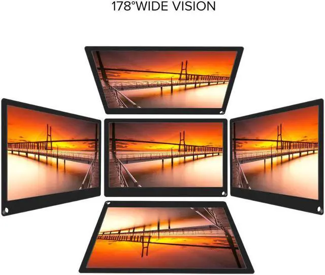 Alt view image 5 of 5 - 11 inch 2K 2560*1440 IPS Screen Portable Gaming Monitor LED LCD Displays PS3/4 Xbox360 Tablet Display for Windows 7 10