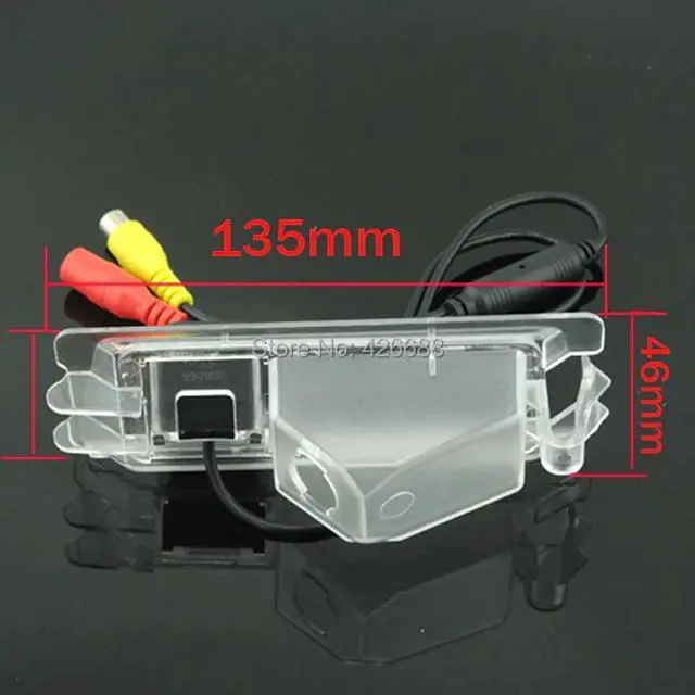 Alt view image 2 of 5 - 4.3 inch Car monitor mirror + car rear view parking camera for Nissan March/For Renault logan Sandero Car backup reverse camera