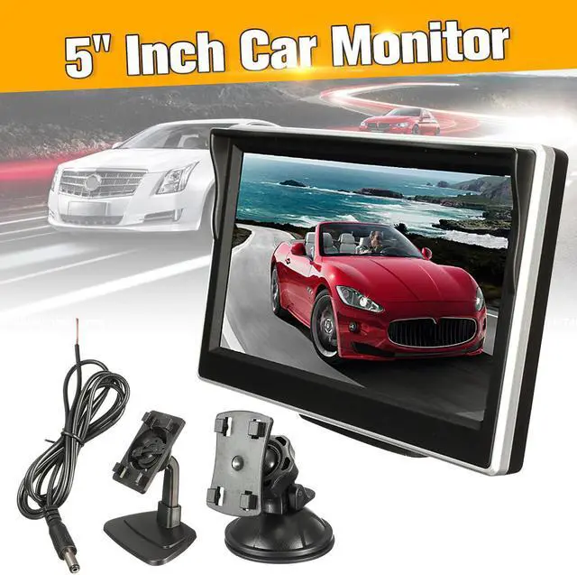 Main image of 5 Inch TFT LCD Display Car Monitor Rear View Backup Reverse Mirror Monitor Car DVD Screen Monitor Auto TV