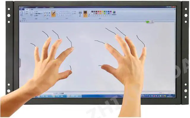 Main image of GC1116 11.6 Inch High Resolution 1920*1080 Open Frame Capacitive Touch Monitor With VGA//USB Sperkers