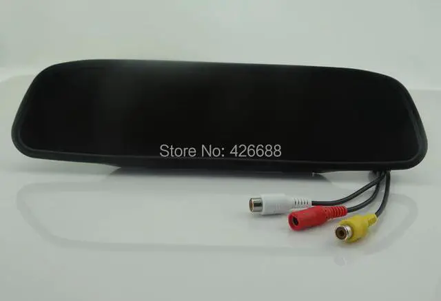 Alt view image 4 of 5 - 4.3 inch Car monitor mirror + car rear view parking camera for Nissan March/For Renault logan Sandero Car backup reverse camera