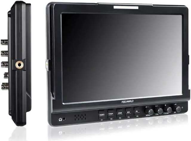 Alt view image 5 of 5 - FW1018V1 10.1 inch Camera Field Monitor 4K Full HD 1920x1200 IPS Display YPbPr Video Audio Input for DSLR Cameras