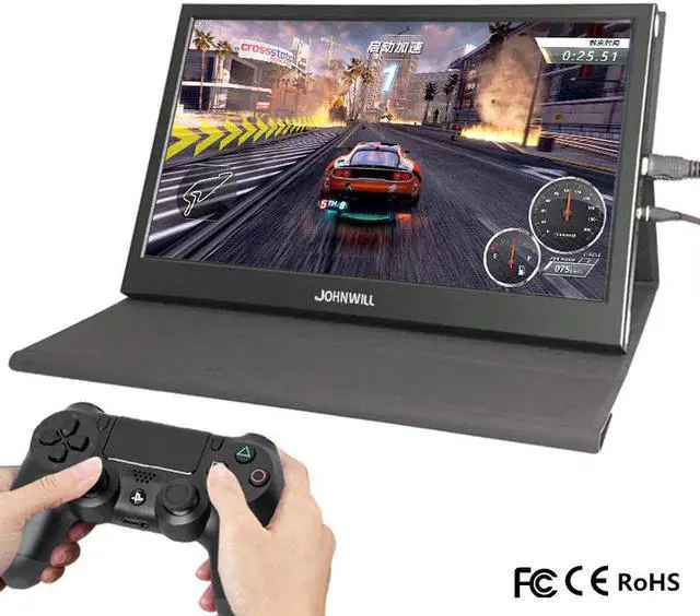 Alt view image 2 of 5 - 13.3 inch 2K 2560*1440 HD Portable Monitor for Raspberry pi PS3 PS4 Xbox360 Gaming Computer IPS Screen Display