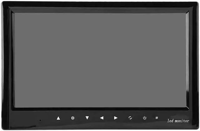 Alt view image 3 of 5 - 7" Digital Vehicle LCD Monitor Touch Button Rear View Display for Car Bus Harvester