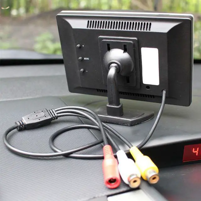 Alt view image 5 of 5 - 1 Pc Auto Car 5 inch LCD HD Screen Monitor Suction Cup Parking Camera Vehicle Car Rearview Reverse Backup Camera