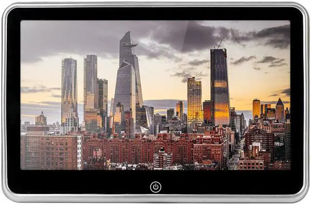 Alt view image 2 of 5 - 10 "/ 8" HD Car Headrest Monitor DVD Video Player USB / SD / FM TFT LCD Digital Screen Touch Button Game Remote Control Car MP5