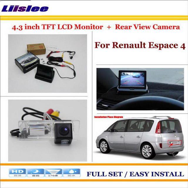 LCD Display, Plug And Play Easy To Install And Use Car Rear View Monitor  With 4.3-inch For Car Backup Camera 