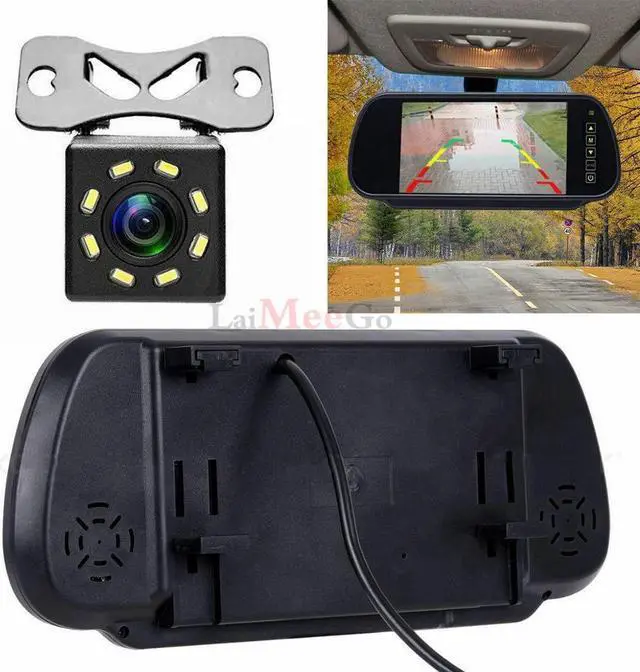 Alt view image 4 of 5 - 7 Inch TFT LCD Touch Screen Bluetooth Car Camera MP5 Player FM Transmitter Rear View Monitor