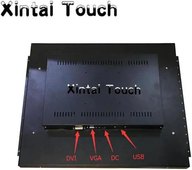 Alt view image 2 of 4 - 40PCS Metal material 15 industrial lcd open frame resistive touch screen monitor