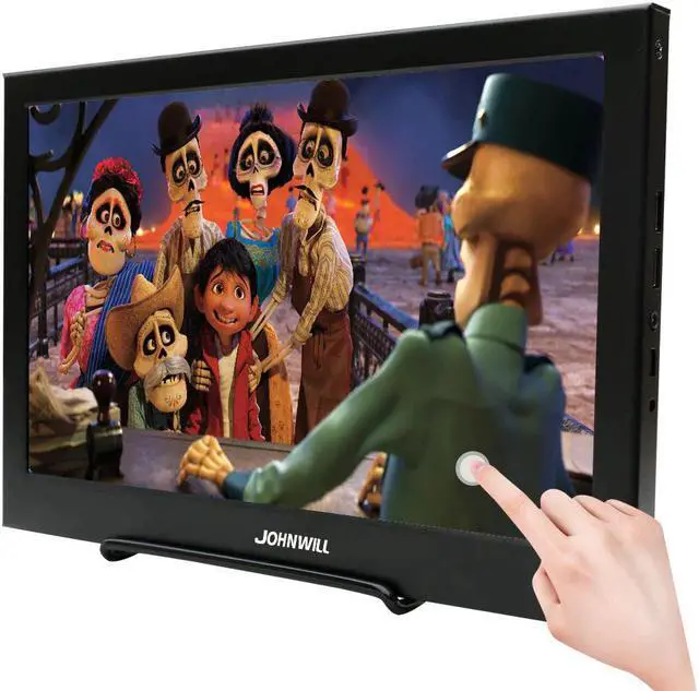 Alt view image 2 of 5 - 15.6" Inch 1920x1080 IPS Thin Portable Gaming Monitor 10 Multi -Touch Screen  LCD Display for Raspberry PS4 Playstation4