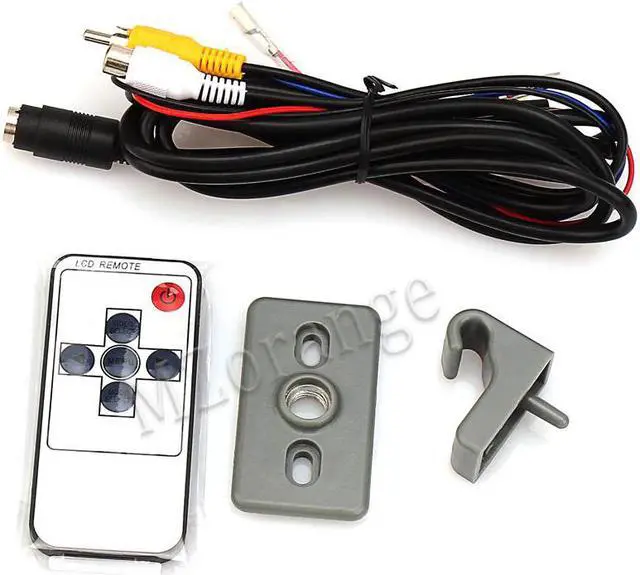 Alt view image 5 of 5 - sun visor monitor sun visor display Monitor 1 pc 7 inch TFT LCD Sun Visor Display Rearview Mirror Retrovisor
