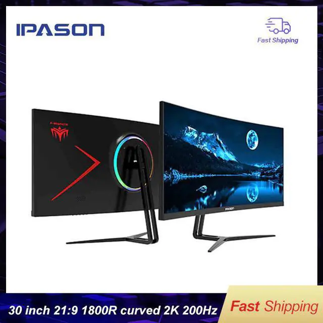 Alt view image 2 of 5 - Gaming monitor QR302W 30-inch 2K/highly refresh rate 200hz display widescreen 21:9 with PS4 e-sports/desktop
