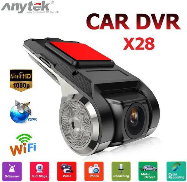 Alt view image 2 of 5 - X28 1080P Full HD Car DVR Camera WiFi G-sensor Auto Recorder Dashcam