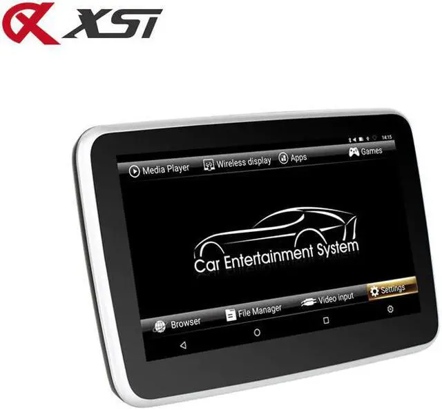 Alt view image 4 of 5 - 10.1 Inch Android 6.0 Car Headrest Monitor Touch Screen HD 1080P Mp5 Player Mirror Link WIFI/USB/SD//Bluetooth/FM