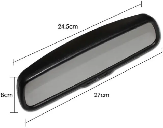 Alt view image 2 of 4 - Rear View Mirror Monitor For Skoda Fabia Octavia For Seat for Seat Leon IBIZA 4 Arosa anti-glare upgrade