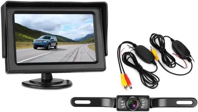 Alt view image 2 of 5 - 4.3/5/7Inch Car Monitor TFT LCD Color Display Monitor For Car Bus Truck Cctv Reverse Rear View Backup Camera