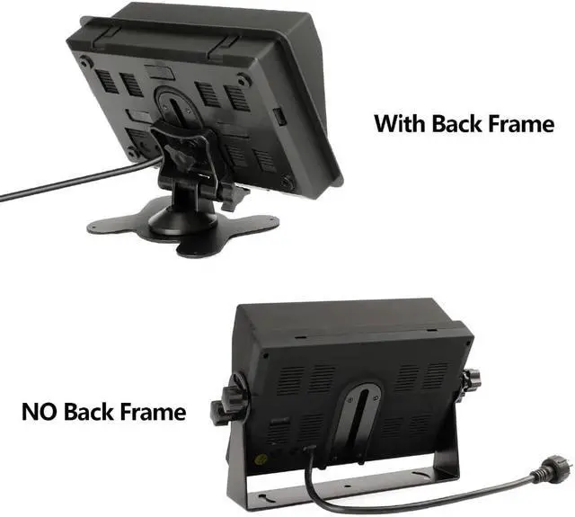 Alt view image 3 of 5 - Parking System Rear View Camera Aviation head Video Cable with HD 7'' Truck Bus Parking Camera Monitor System, DC12V~36V