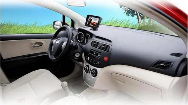 Alt view image 4 of 5 - 4.3" Color TFT LCD Monitor 8 High Resolution 2-Channel Video Input Display Monitor Screen For DVD VCD Security Monitor