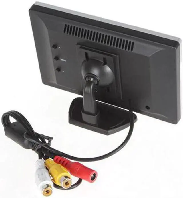 Alt view image 5 of 5 - 800 x 480 Pixel Car Monitor 5 Inch TFT LCD Screen Rear View Monitor RVC-203 + E300 Car Rear View Reverse Backup Camera