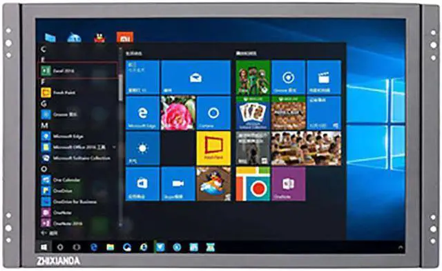 Alt view image 2 of 5 - High Quality Desktop Wall Mounted 1920*1080 IPS 14.1 Inch Open Frame TFT LCD Capacitance touch Monitor