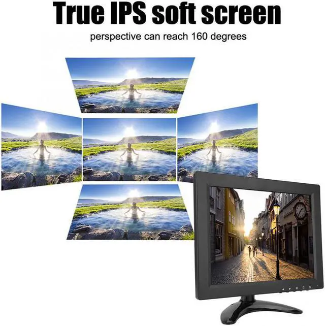 Alt view image 3 of 5 - 9.7 Inch 1024*768 IPS Soft HD LCD PC Computer CCTV Monitor Display /VGA /BNC /AV Input