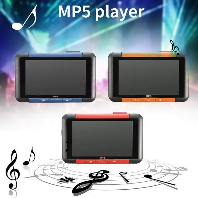 Alt view image 5 of 5 - 3 Inch Screen Video Music MP5 Player 8GB Slim LCD Screen Music Media Player FM Radio Recorder E-Book Reader