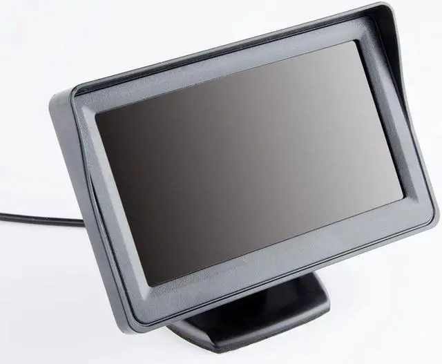 Alt view image 2 of 5 - 2In1 Car Parking System Kit 4.3" TFT LCD Color Monitor HD Display Screen + Rear View Camera Waterproof Backup