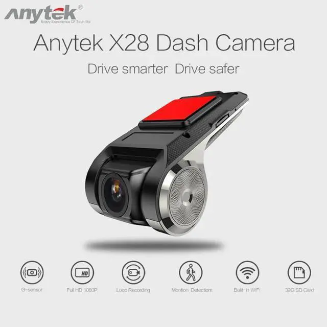 Alt view image 3 of 5 - X28 1080P Full HD Car DVR Camera WiFi G-sensor Auto Recorder Dashcam