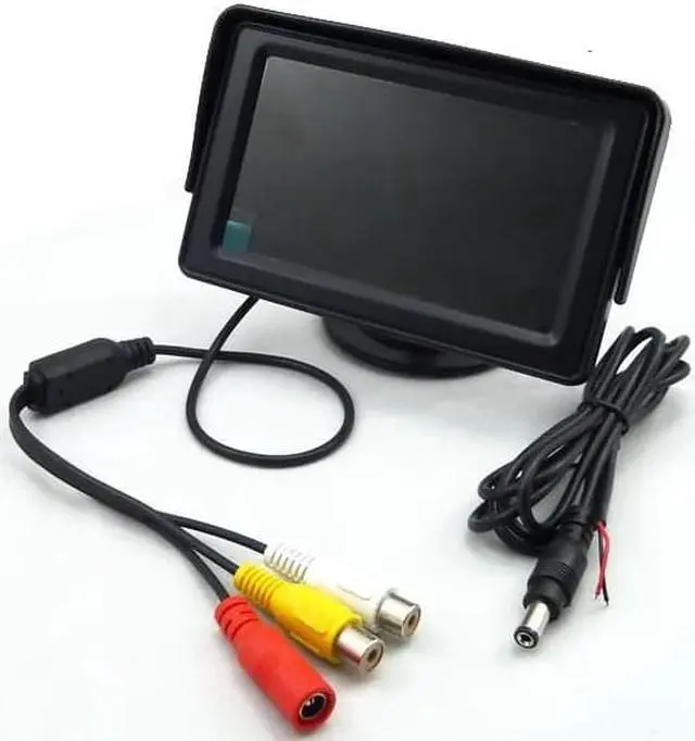 Alt view image 5 of 5 - Styling 4.3 Inch TFT LCD Screen Monitor Display with wifi Rearview Reverse Backup Camera TV Display