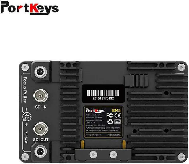 Alt view image 3 of 5 - BM5 II On Camera Field Monitor 2200nit 3G SDI 4K  Super Bright Camera Control Touch Screen FHD on camera Monitor