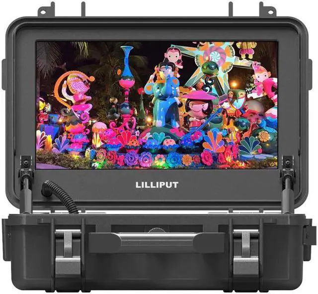 Alt view image 2 of 5 - BM120-4KS New 12.5" 3840x2160 4x4K 3G-SDI in&Out Broadcast Director Monitor with HDR,3D-LUT,Color Space