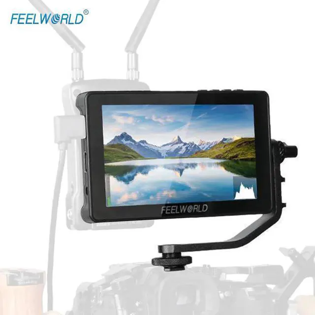 Main image of Video Monitor Camera Field Monitors for DSLR with External Power Kit to Installl Wireless Transmission LED Light