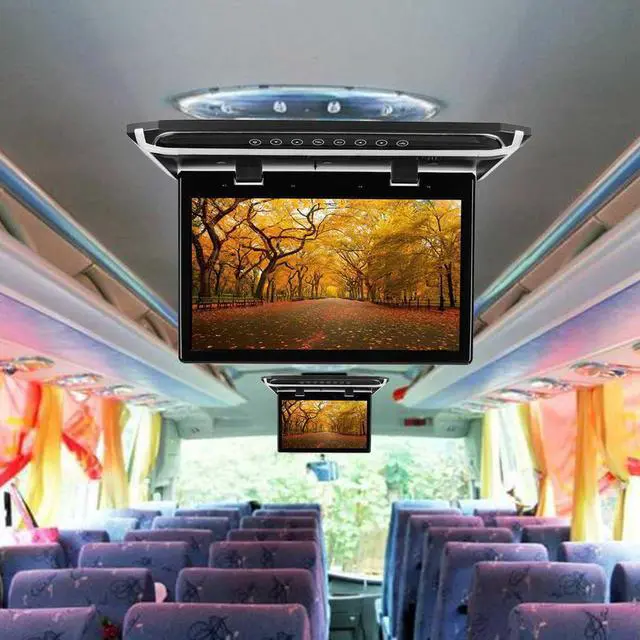 Main image of 15.6" HD Wide Screen Car DVD Player Car Ceiling Flip Down Monitor Roof Mount Player 1920*1080