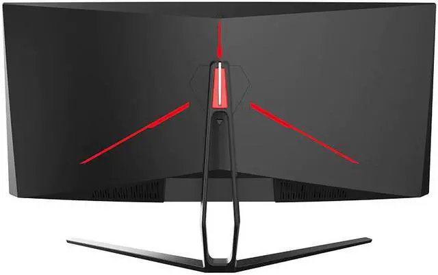 Alt view image 2 of 5 - ARMY 34 inch 21:9 screen 3440*1440 wide curve 1500r projector n34sk display 4K monitor 100hz