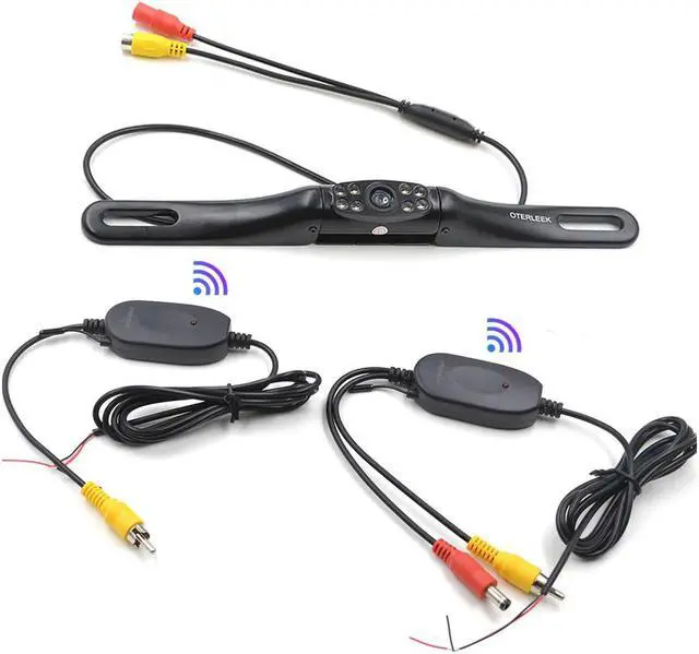 Alt view image 4 of 5 - 4.3 Inches Car Rearview Mirror Monitor Car Reverse Camera For Vehicle Parking Reversing Image Display With Wireless Transmitter