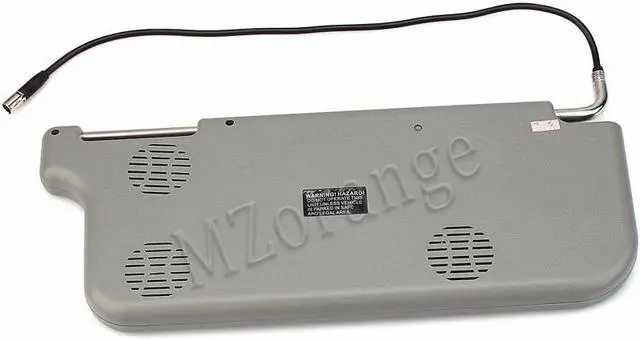 Alt view image 4 of 5 - sun visor monitor sun visor display Monitor 1 pc 7 inch TFT LCD Sun Visor Display Rearview Mirror Retrovisor