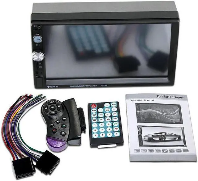 Main image of Universal 2 Din Car Multimedia Player Autoradio Car Stereo 7" Touch Screen Video Mp5 Player Auto Radio Rearvi Camera