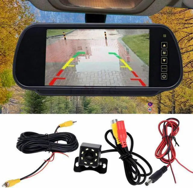 Alt view image 3 of 5 - 7 Inch TFT LCD Touch Screen Bluetooth Car Camera MP5 Player FM Transmitter Rear View Monitor