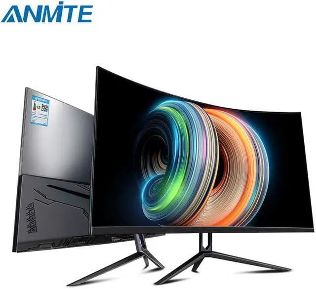 Alt view image 2 of 5 - 32 144hz HDR Curved FHD [1920 x 1080] Gaming Monitor PC usb Type-c  Ultra-thin USB-C screen Display Ultra-narrow bez