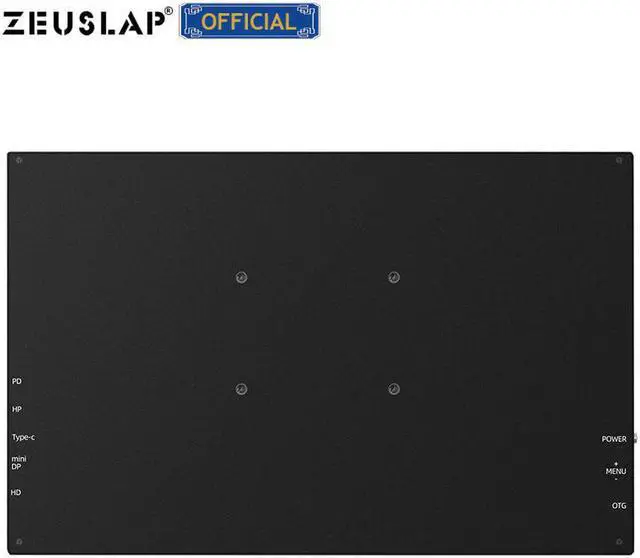 Alt view image 4 of 5 - 15.6inch 1920*1080P 4K PD HDR Metal Portable Monitor Ultra Narrow Frame Gaming Portable Screen for phone laptop PS4 Switch Xbox