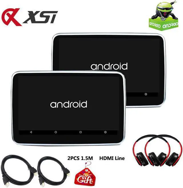Main image of 10.1 Inch Android 6.0 Car Headrest Monitor Touch Screen HD 1080P Mp5 Player Mirror Link WIFI/USB/SD//Bluetooth/FM