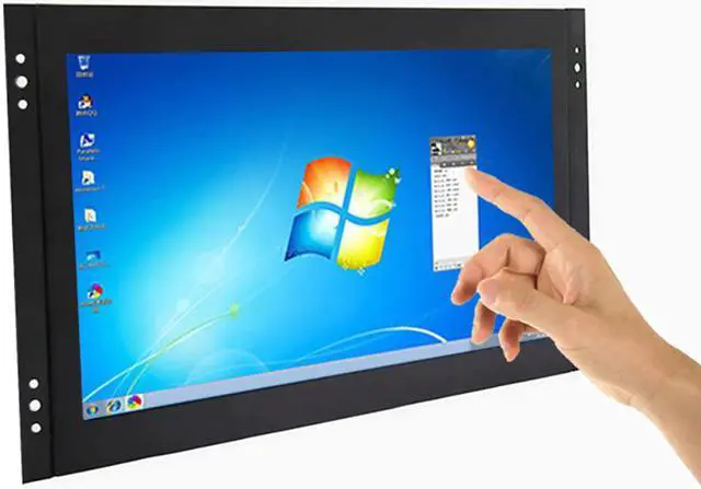 Alt view image 4 of 5 - High Quality Desktop Wall Mounted 1920*1080 IPS 14.1 Inch Open Frame TFT LCD Capacitance touch Monitor