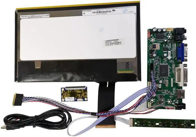 Main image of 10.1 inch monitor display Touch display module kit DIY LCD screen accessories 1366X768IPS full viewing angle  DVI VGA