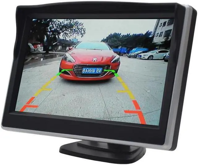 Alt view image 5 of 5 - car Monitor 5" 800*480 TFT LCD HD Screen Monitor for Car Rear Rearview Backup Camera Parking System Two inputs