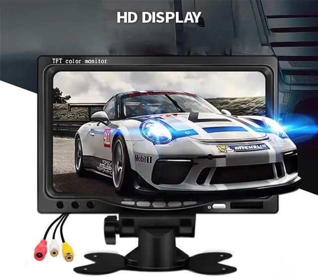 Alt view image 4 of 5 - 4.3/5/7Inch Car Monitor TFT LCD Color Display Monitor For Car Bus Truck Cctv Reverse Rear View Backup Camera
