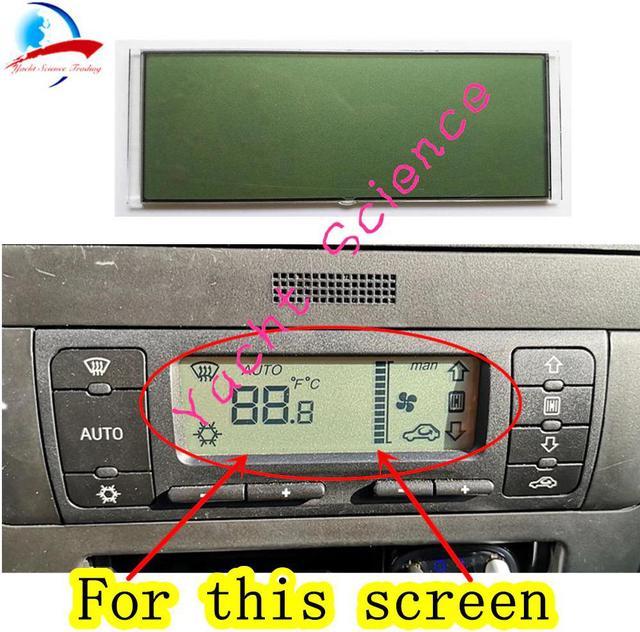 ACC Unit LCD Display Climate Control Monitor Pixel Repair Air Conditioning  Information Screen For Seat Leon/Toledo/Cordoba 