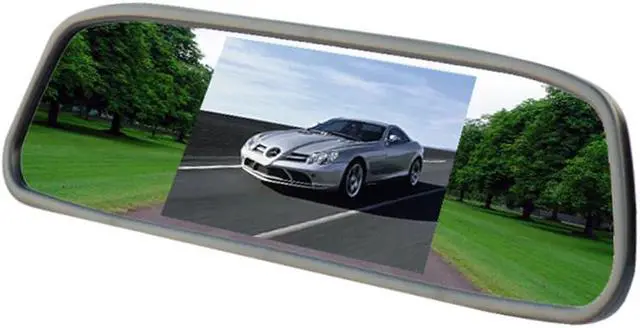 Alt view image 2 of 5 - 4.3 inch screen TFT LCD Color Display Parking rear Car Mirror HD Car Monitor for Rear view Camera Night Vision Reversing